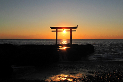 大洗海岸 日の出撮影ノウハウ 風景写真家 金子美智子の撮影旅日記